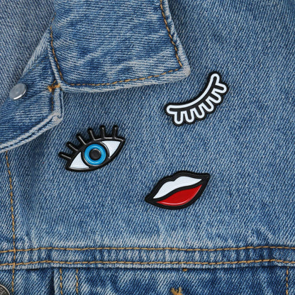 WINK Enamel Pin Badges